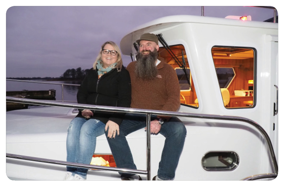 Helmsman Trawlers® Irish Owners Steve and Margaret