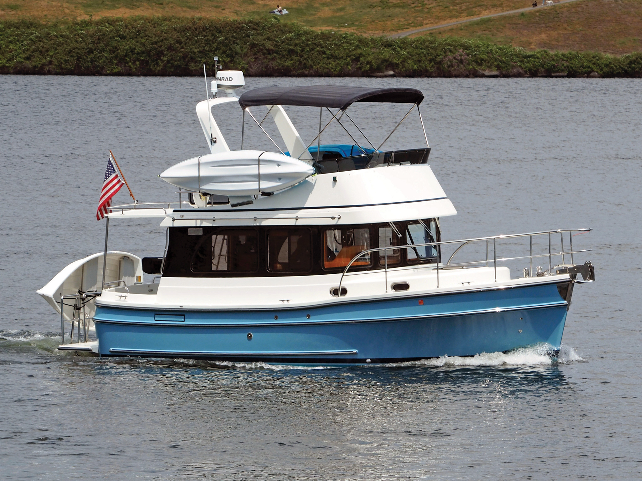 Helmsman Trawlers 31 Sedan Sold by Waterline Boats
