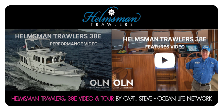 Helmsman Trawlers 38E Captain Steve OLN BoatTest Boat Test